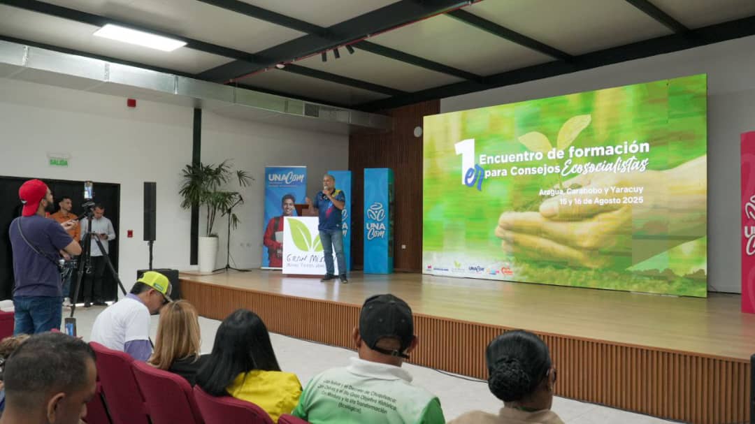 Ministro Ricardo Molina: En cada Comuna o Circuito Comunal del territorio debe existir un Consejo Ecosocialista